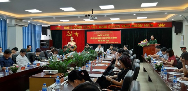 Trung tâm GDQP&AN Trường Đại học Sư phạm TDTT Hà Nội tổ chức Hội nghị liên kết đào tạo GDQP&AN năm học 2019-2020