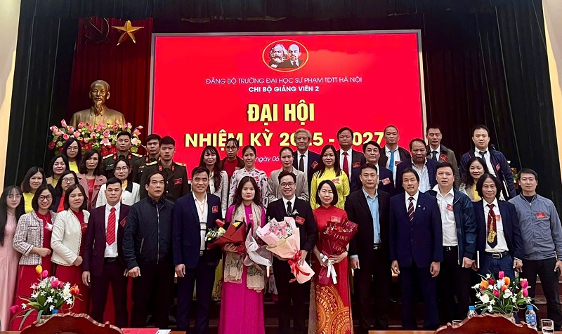 Đại hội Chi bộ giảng viên 2, nhiệm kì 2025 - 2027 