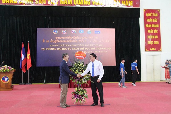  Chính thức khai mạc Đại hội thể thao sinh viên Lào lần thứ XIII