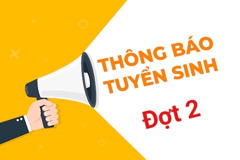 Thông báo tuyển sinh đại học chính quy đợt 2 năm 2024