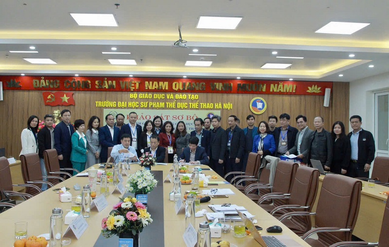 Khảo sát sơ bộ đánh giá ngoài Trường Đại học Sư phạm Thể dục thể thao Hà Nội