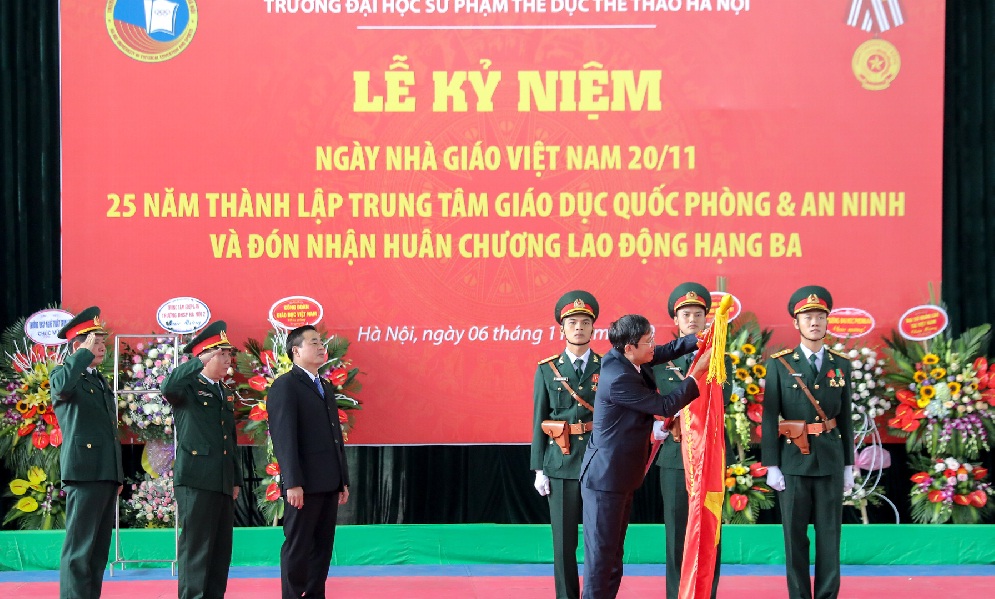 Trường Đại học Sư phạm TDTT Hà Nội mở ngành Giáo dục quốc phòng và an ninh trình độ đại học