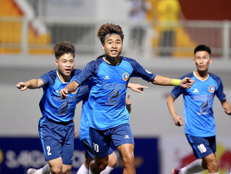 Đội tuyển nhà trường giành 2-0 ĐH Huế, lượt trận đầu tiên bảng B, giải bóng đá Thanh Niên Sinh viên Việt Nam - Cúp Café de Măng Đen lần thứ I - 2023. 