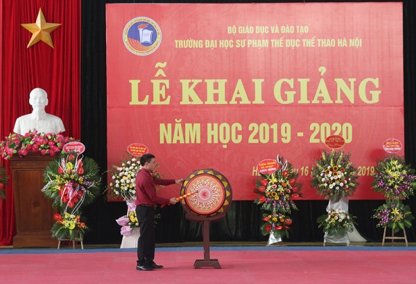  Trường Đại học Sư phạm TDTT Hà Nội khai giảng năm học 2019-2020 với nhiều khí thế mới