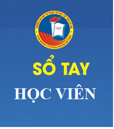 SỔ TAY HỌC VIÊN NĂM HỌC 2021-2022