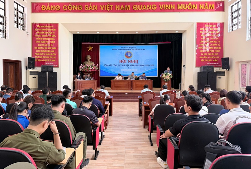 Hội nghị tổng kết công tác thực tập sư phạm năm học 2025 – 2026