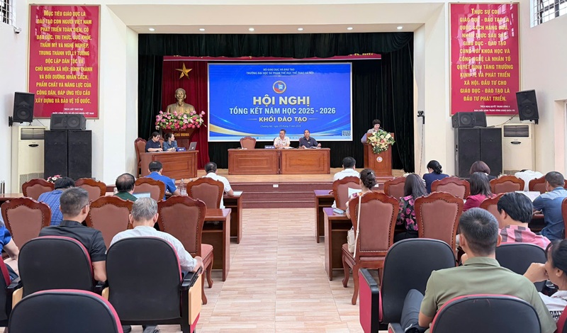 Hội nghị tổng kết năm học 2025 – 2026 Khối Đào tạo: Khẳng định chất lượng, tạo nền tảng cho giai đoạn phát triển mới
